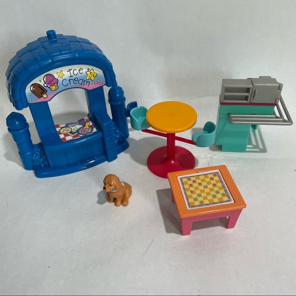 Fisher price little people ice cream furniture lot - Picture 1 of 6